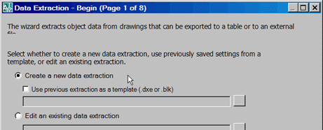 Data Extraction - Begin