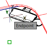 Snap to endpoint