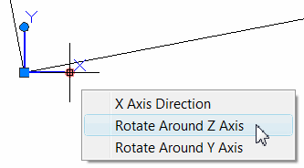 Rotate around Z axis