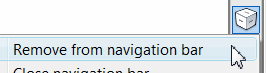 Remove from navigation bar