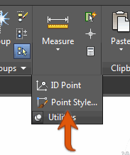 Point Style on the Ribbon