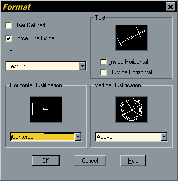 Format Dialogue Box