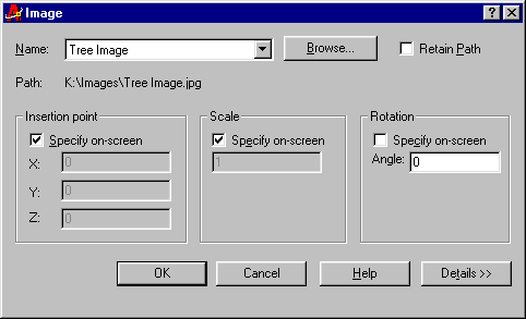 Image Dialogue Box